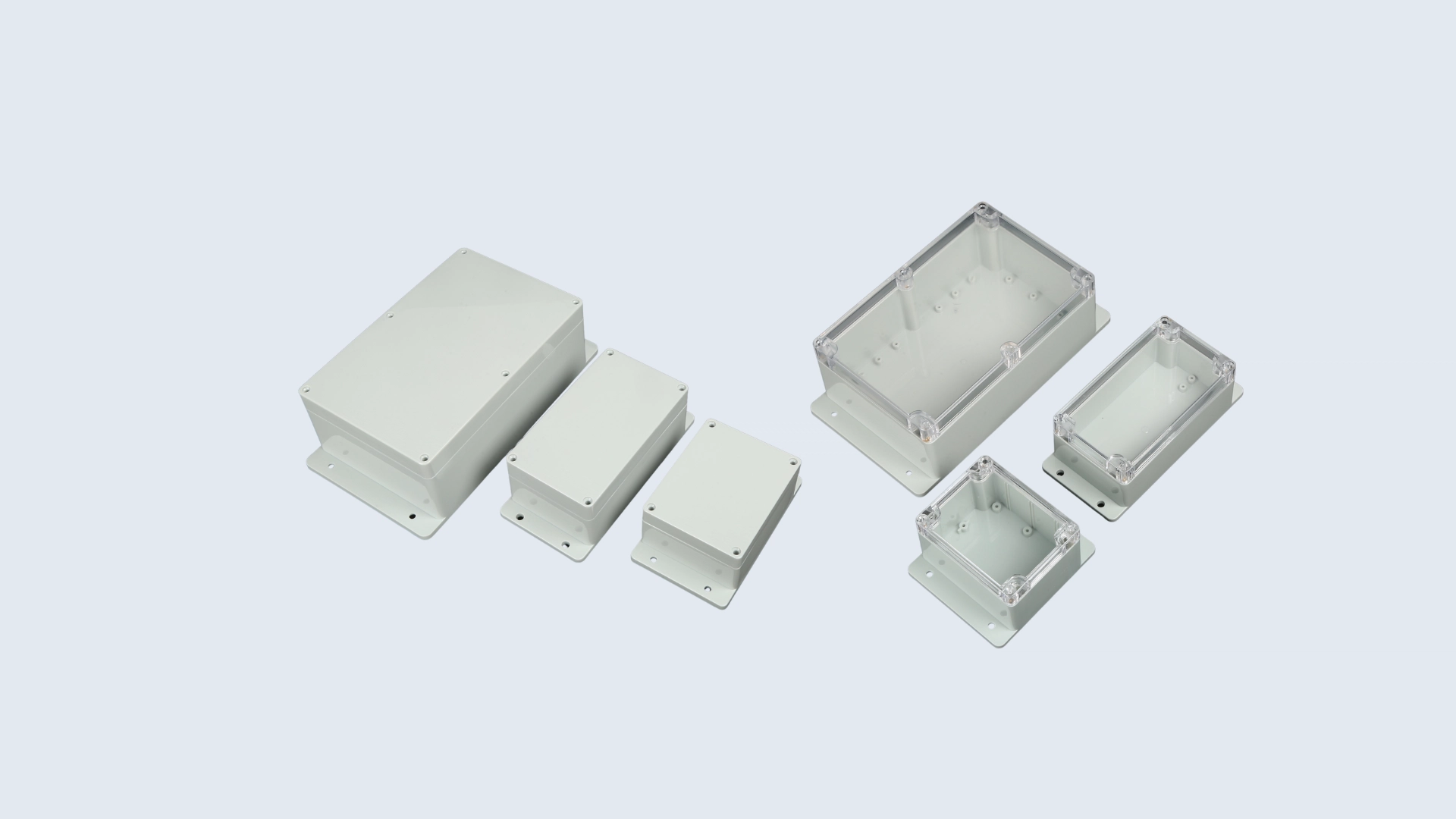 Waterproof Junction Enclosure with Mounting Ears